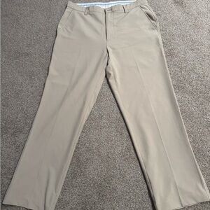 Footjoy FJ Mens 36x30 Khaki Performance Golf Chino Pants Stretch Casual 2947